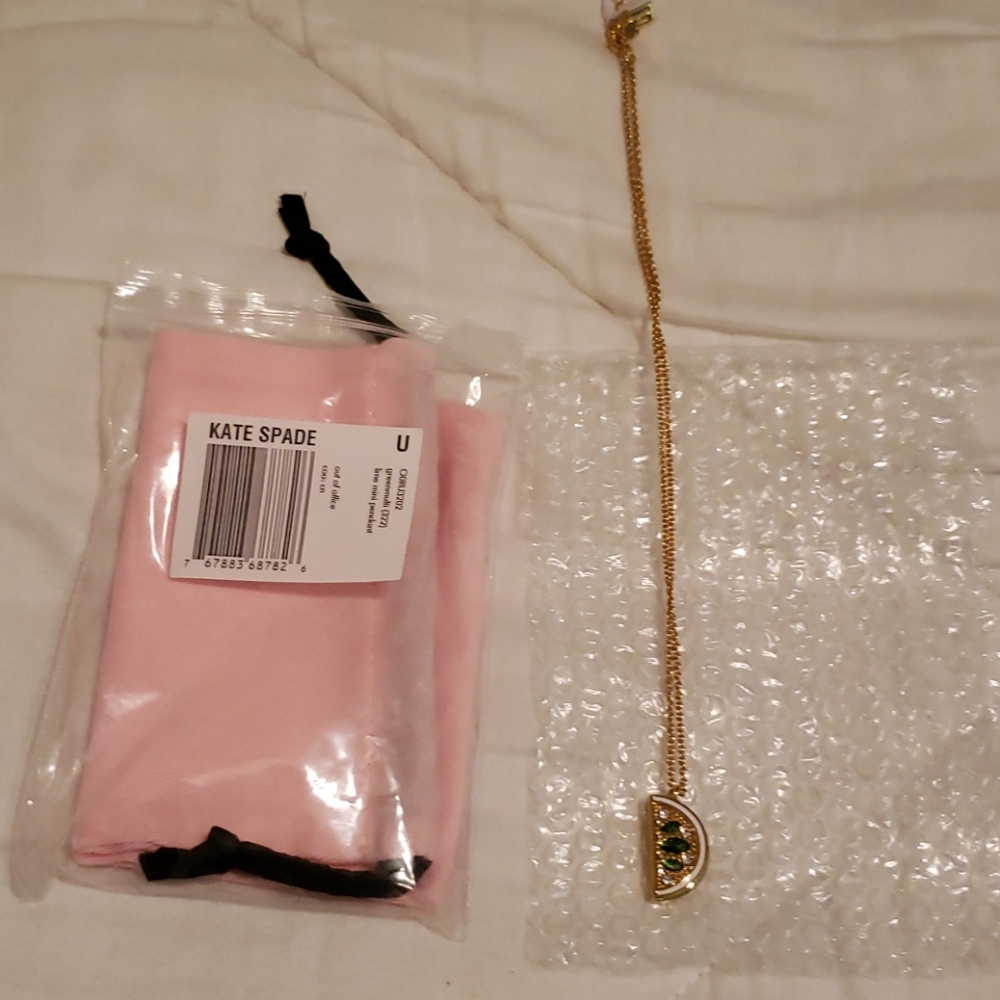 Kate Spade Out of Office Lime Necklace